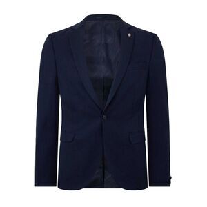 Twisted Tailor Mens Stretch Skinny Suit Jacket / Navy